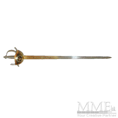 Cast Gold Rapier