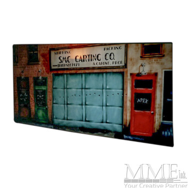 1920's Garage Backdrop