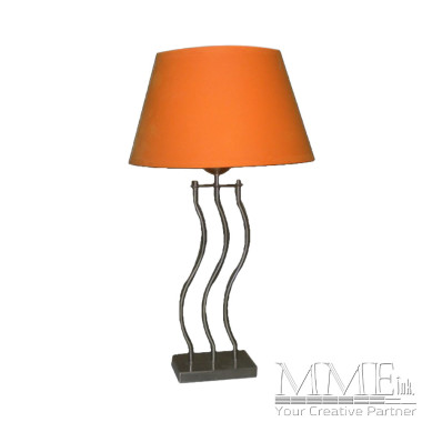 Orange Twist Lamp