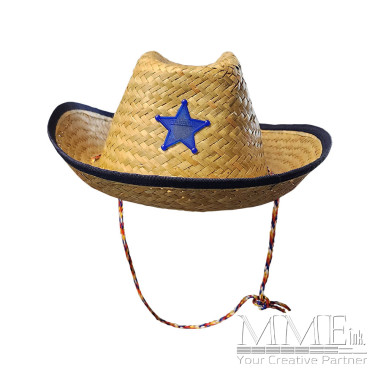 Children's Cowboy Hat with Sheriff Star