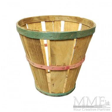 Colored Wooden Basket
