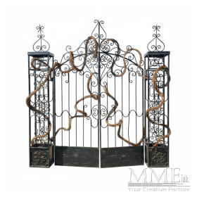 Mansion Gate with Vines