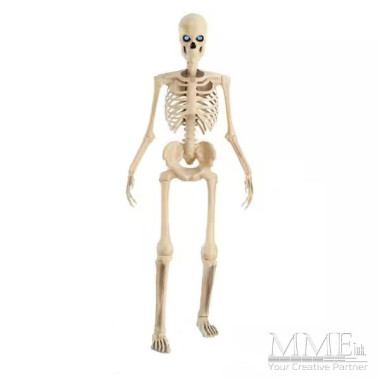 12 ft Skeleton with LCD Eyes