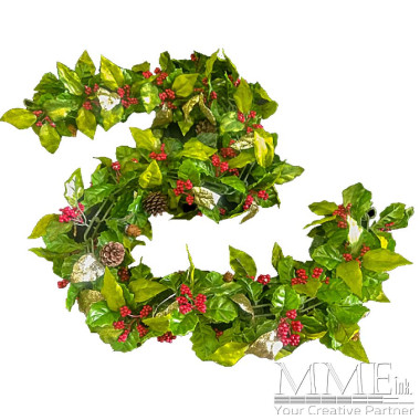 Green Holiday Garland