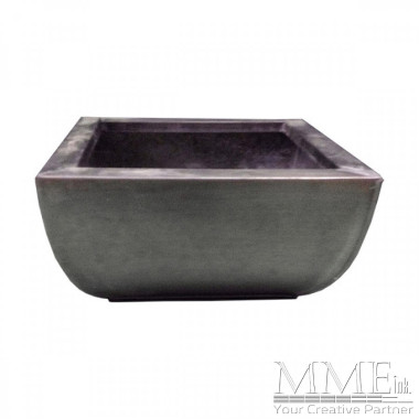 Pewter Square Bowls