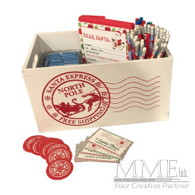 Santa Stationery Set