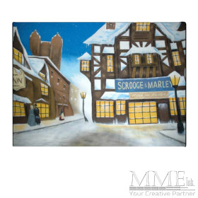 Scrooge Backdrop