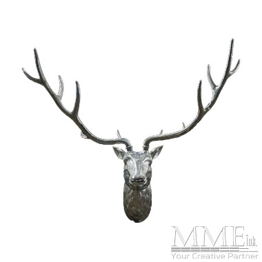 Silver Deer Head