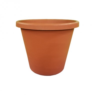 Terracotta Colored Flower Pot