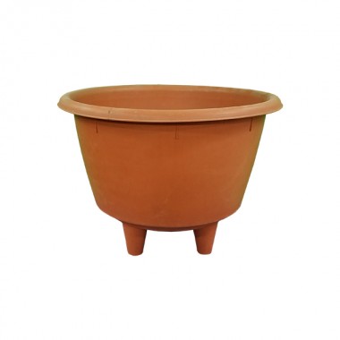 Terracotta Flower Pot with Feet
