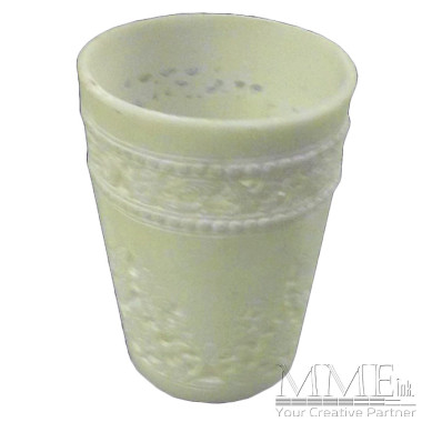 White Ceramic Votive Holder