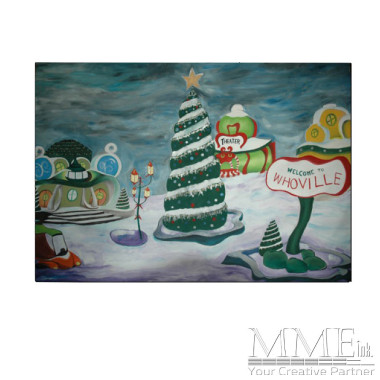 Whoville Backdrop