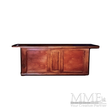 Rustic Wooden Bar